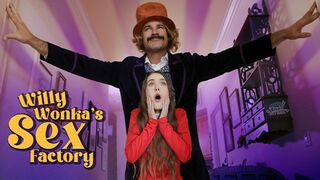 Willy Wanka i sex factory - porno stoisko z Sia Wood