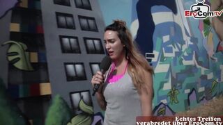 Gorące outdoor fuck niemieckiej pary