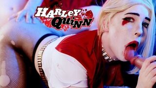 Duży kutas w kostiumie Harley quinn - Mollyredwolf uwodzenie