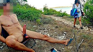 Gentlyperv znajduje bezczelnego nastolatka na plaży