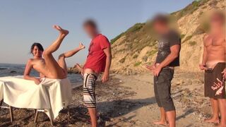 Gorąca smakosz Alexandry Wett - najlepszy wybór gangbangu!