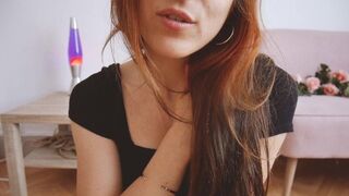Asmr joi - twoja ruda dziewczyna opiekuje się tobą po pracy
