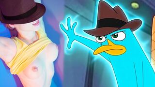 Perry jest na całej ulicy z doktorem Doofenshmirtzem