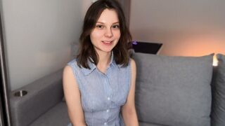 Decyzja porno: pierwszy casting z cute 19-letni-stary amator
