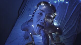 Christmas lights are wild fucking a beautiful fit girl