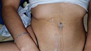 Cztery dni sam z moją lesbijską przyrodnią siostrą staje się twardy rano Kurwa - prawdziwy hiszpański porno