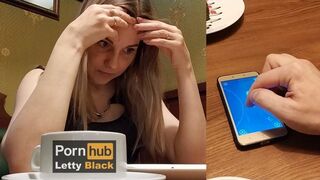 Letty Black używa wibratora do ruchania się publicznie