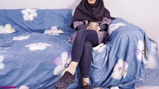 Arabska sekretarka twardy anal Kurwa w biurze