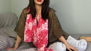 Gorąca arabska mamuśki hard-fucked jego duży tyłek