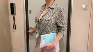 Gorąca nauczycielka pieprzy jej student - rosyjski Amatorski dialog