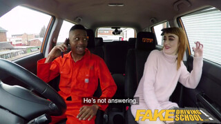 Fake Driving School Będę tryskać na twojego wielkiego czarnego kutasa