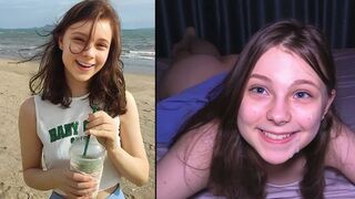 Gorące kurwa na plaży - ładna dziewczyna ma się tym cieszyć!
