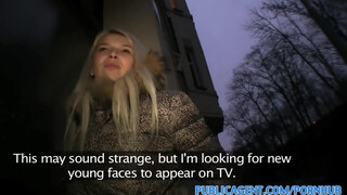 PublicAgent - duży gruby kutas i blond laska