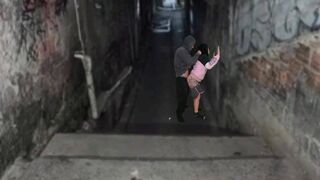Brązowa suka ostro zerżnięta z panem Favela hill po tańcu funk