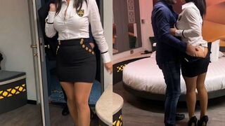 W końcu przeleciałem moją wielką, wielką, męską sekretarkę w pokoju hotelowym