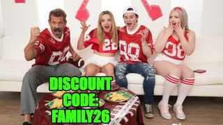 Gorąca rodzina Cztery Niedziela na Family Strokes Channel