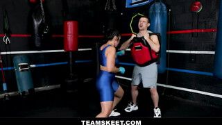 Trochę pieprzenia po treningu kickboxingu