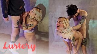 Blondynka Amatorskie pary Kurwa przed nią w ich własnym seks film