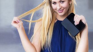 Uwodzenie blondynki Tracy Lindsay w gorącej zmysłowej gry