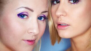 Blondynki Lesbijki Gorące Sucking